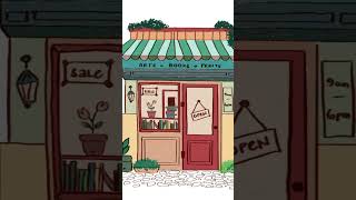 Bookstore #food #procreate #digitalart #procreateart  @Tatyworks