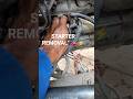 Car Starter Motor Removal &amp; Inspection | Professional Mechanic Tutorial #shorts
