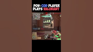 When COD Player Plays Valorant😭😭💀💀