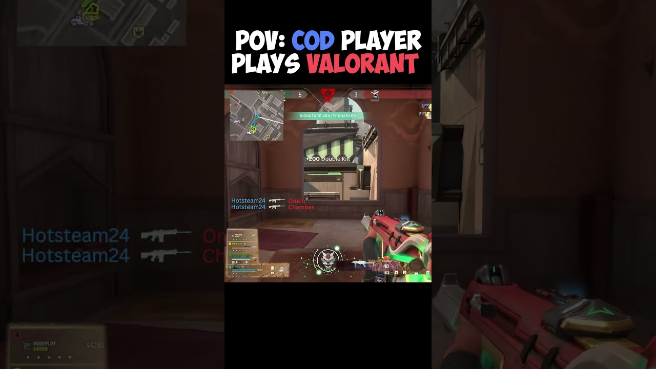 When COD Player Plays Valorant😭😭💀💀