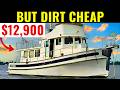 20 Bulletproof Used Trawlers You Should Buy BEFORE They Are Discovered (Under $40k)