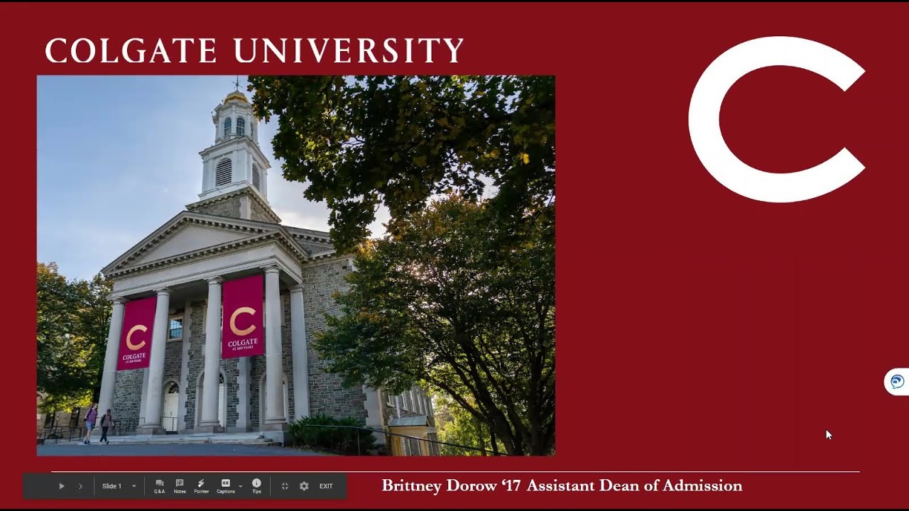 GPC - Colgate University Info Session
