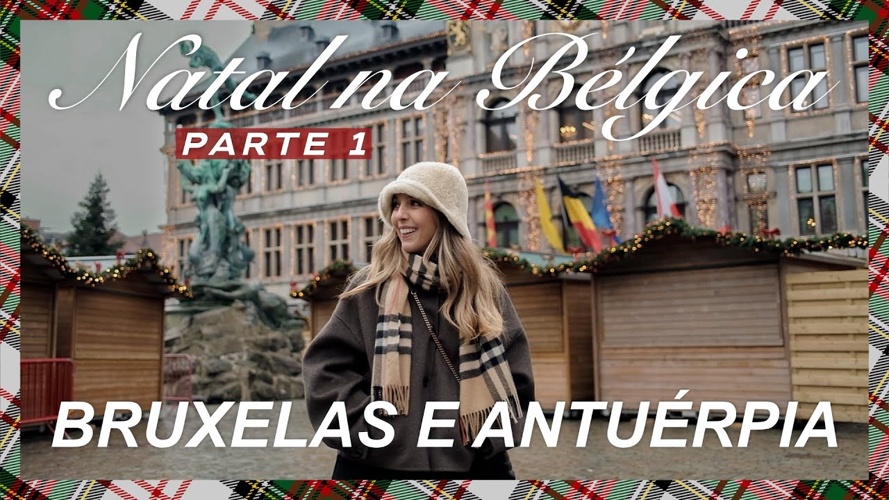 BÉLGICA NO NATAL - ESTÁ A NEVAR!! ❄️🎄 (Parte 1) | Inês Ribeiro