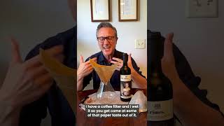 Wine Wednesday - Wine Hack for removing cork from your wine