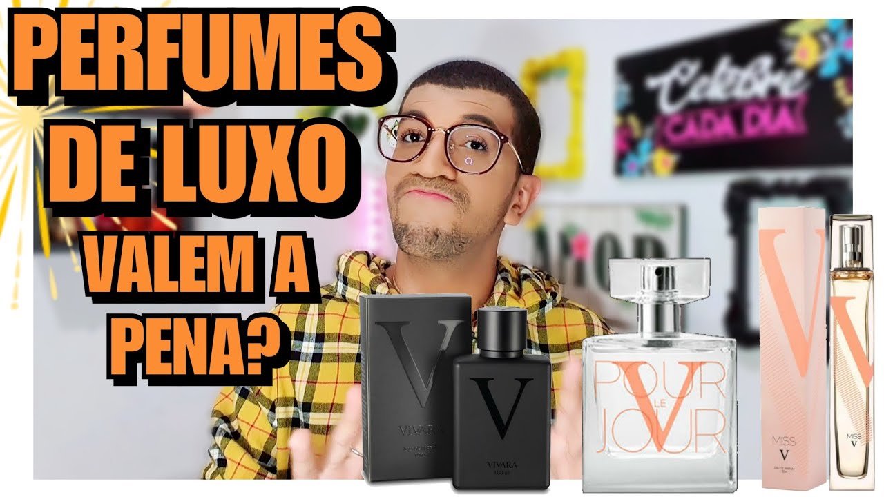 Perfumes Vivara Life, Vivara Pour El Jour, Miss V e Perfume Masculino Vivara  Valem a Pena? - YouTube