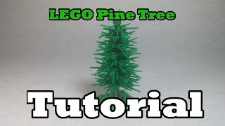 LEGO Pine Tree Tutorial!