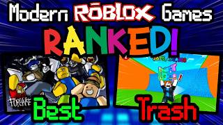 Ranking The Modern Popular Roblox Games