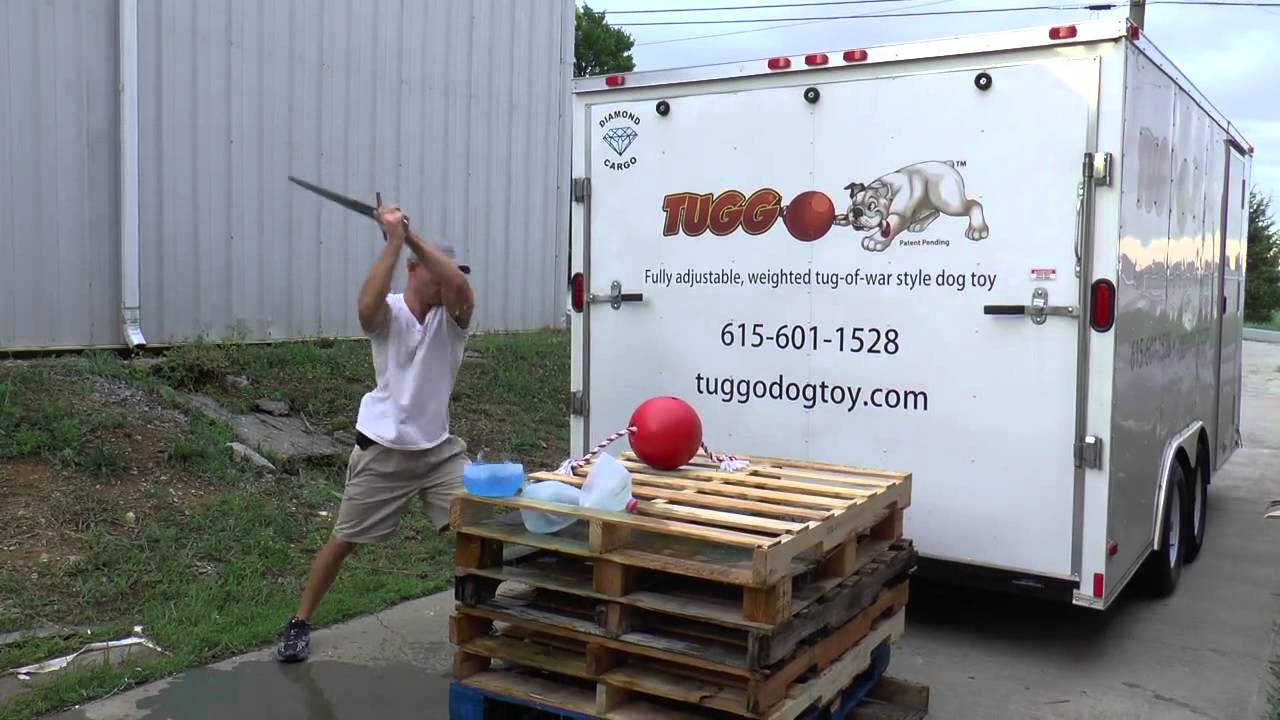 Tuggo Dog Toy Destructive test with sword Pit Bull proof dog toy ... | Best Dog Toys For Pit Bulls
Tuggo Dog Toy Destructive test with sword Pit Bull proof dog toy ... | Best Dog Toys For Pit Bulls