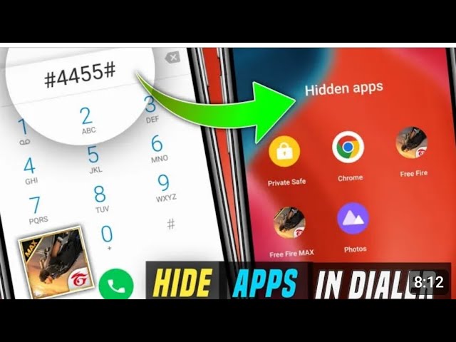 Hide free fire, How to hide free fire from play store