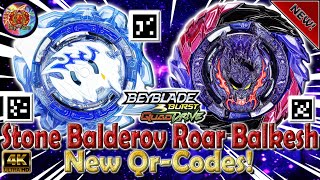 New STONE BALDEROV B7 ROAR BALKESH B7 | Новые Qr-Коды STONE BALDEROV B7 ROAR BALKESH B7 - Beyblade