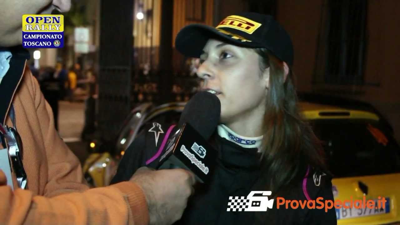 Serena Martinelli - Vincitrice Campionato OpenRally 2011 2° Conduttore ...