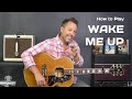 How To Play Wake Me Up by Avicii - Guitar Lesson