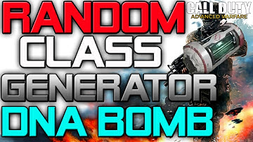 Advanced Warfare: Random Class Generator DNA Bomb (CoD AW: Unique DNA Bomb)