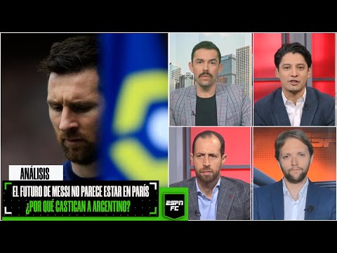 MESSI, SUSPENDIDO por el PSG dos semanas sin paga. Se rompe la posibilidad de renovación | ESPN FC