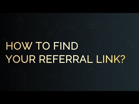 How to work with PLATINCOIN referral links?
