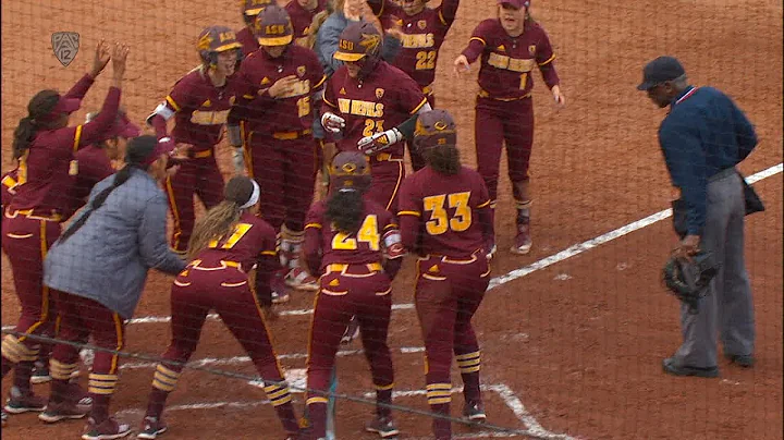 Highlights: Maddi Hackbarth mashes two home runs in Arizona State softball's win over Kansas