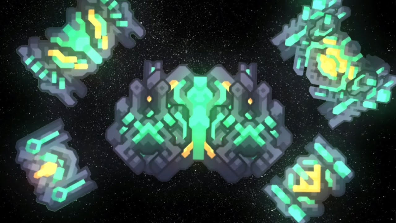 Обзор юнитов мода Exogenesis [Mindustry V7] 3 часть / Квантра фабрика # ...