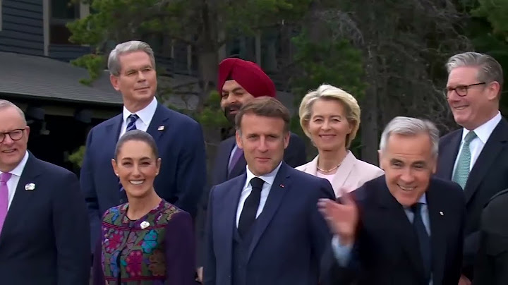 G7 leaders forge on without Trump, Canada aids Ukraine | REUTERS