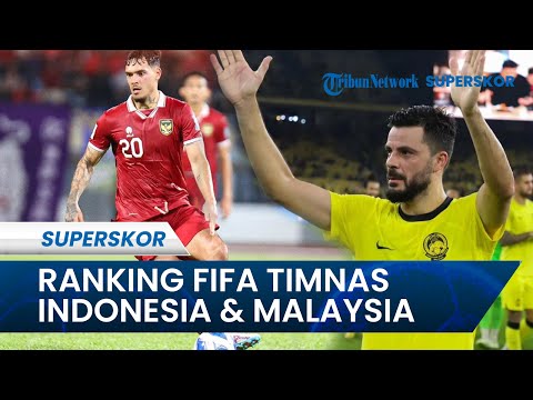 Update Ranking FIFA: Timnas Indonesia Tak Turun, Malaysia Melambung ke Urutan 130 #timnasindonesia