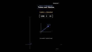 M1L4 part 1/2 Vectors matrices explained simply | Machine Learning free course | #AI #datascience