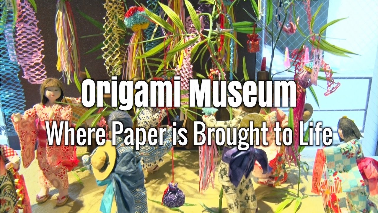 Origami Museum Where Paper is Brought to Life 【Moving Japan】 YouTube