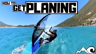 How to get planing! #windsurf #insta360
