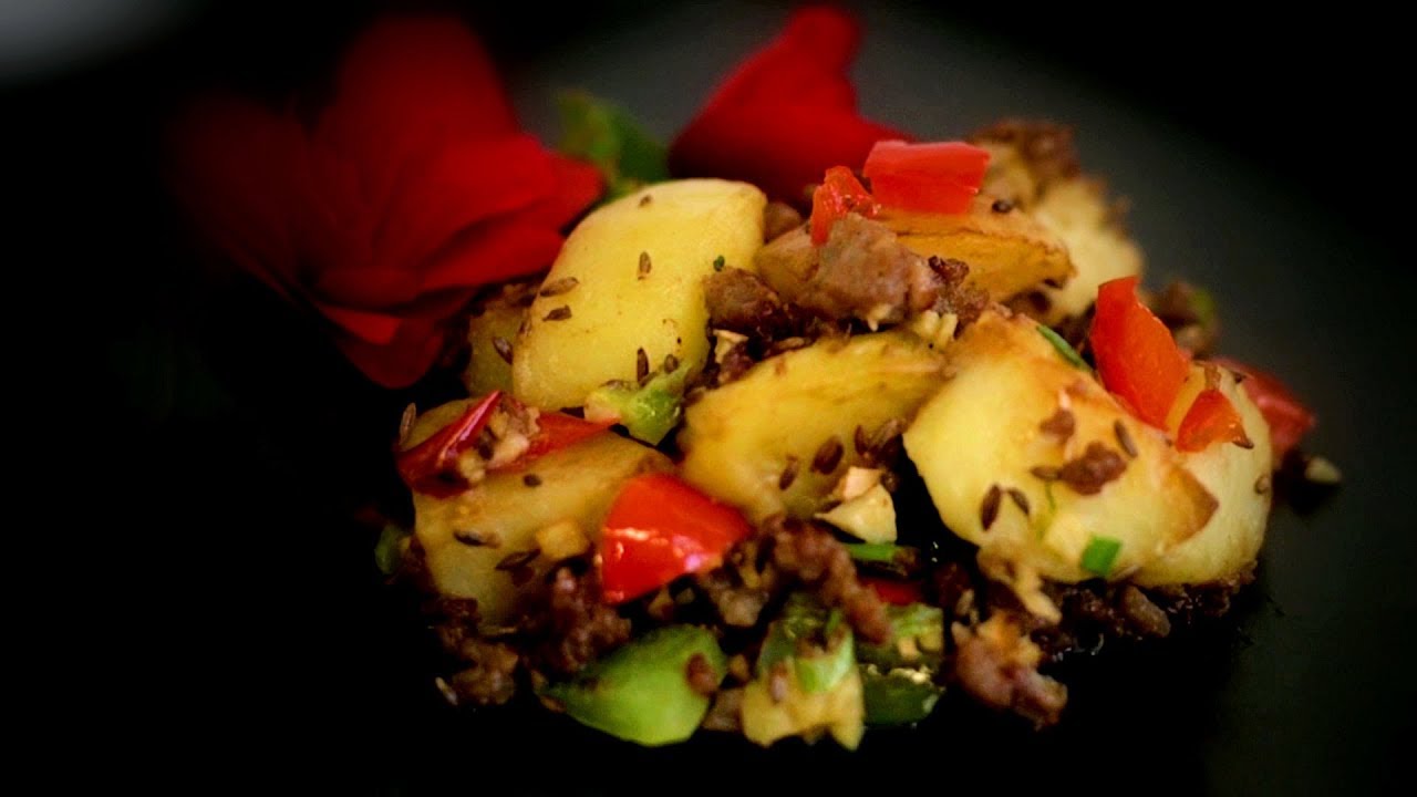 Cumin Pork & Potato Stir Fry (Xin Jiang Potatoes) Chinese Style Recipe) - YouTube