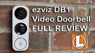 EZVIZ DB1 Video Doorbell Review  Unboxing, Features, Setup, Installation, Video & Audio Quality