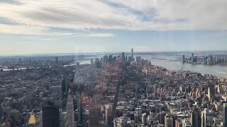NYC Live Empire State Building 102nd Floor Observation Tower & 86th Floor Main Deck (AMAZING VIEWS)