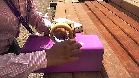 Adhesion Test performed as per ASTM standards..X-Cut method used...Zero Peel off..