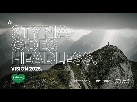Vision 2025 - Styria goes headless with Experience Portals | elements.at - Pimcore Inspire 2021