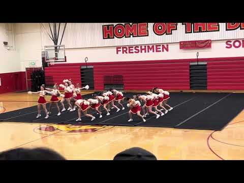 Mission Viejo High School Pep Squad Showcase 2025