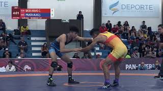 Qual. FS - 57 kg: C. MOX ARIAS (GUA) v. J. PRATA ALAS (ARG)