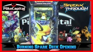 Pokemon Cards - XY Breakthrough Burning Spark Raichu Theme Deck Opening Pokemon Cards - XY Breakthrough Burning Spark Raichu Theme Deck Opening