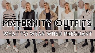 HUGE Maternity Clothing Haul ?? | What To Wear When Pregnant | Pregnancy Outfit Ideas ?