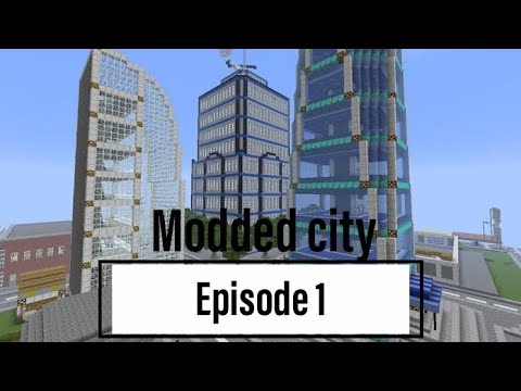 Episode 1 of our modded city | Starting off - YouTube