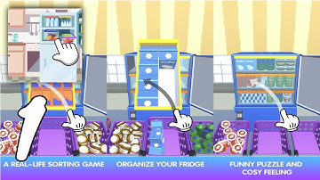 Fill up Fridge ASMR Gameplay Walkthrough #1 (Android, IOS)