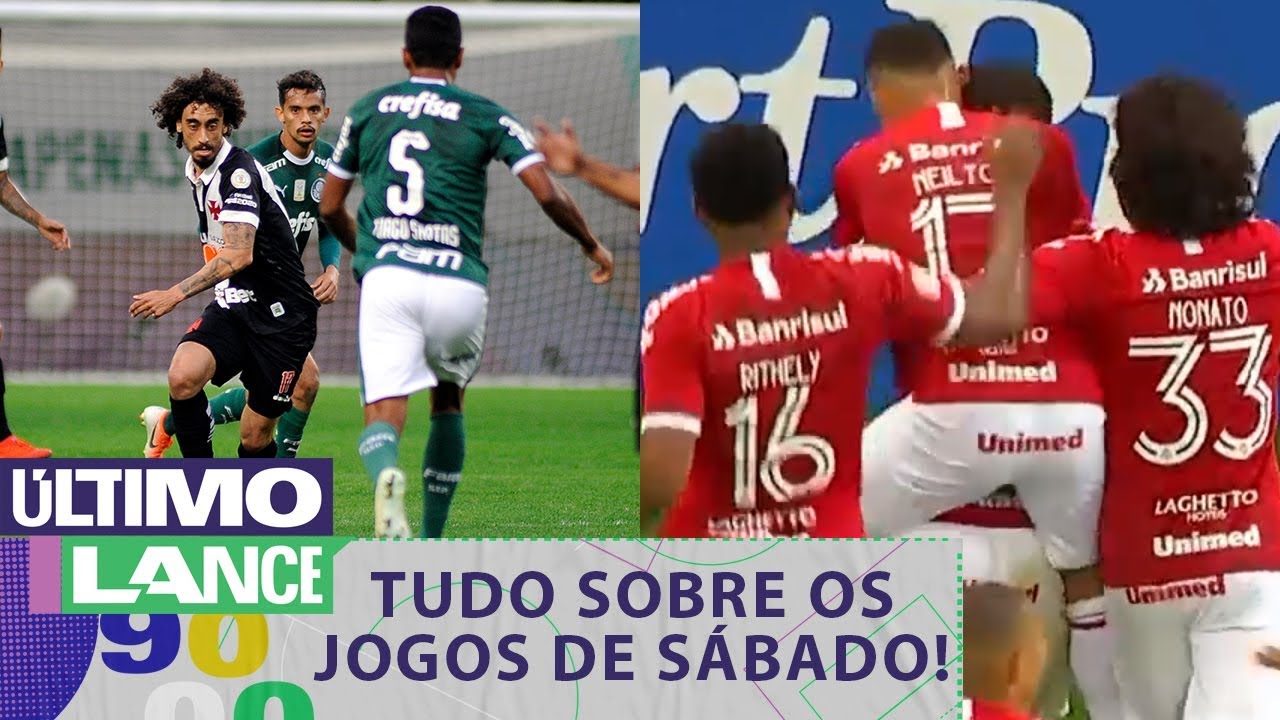 PALMEIRAS EMPATA com o VASCO e pode PERDER A LIDERANÇA para o SANTOS – Último Lance