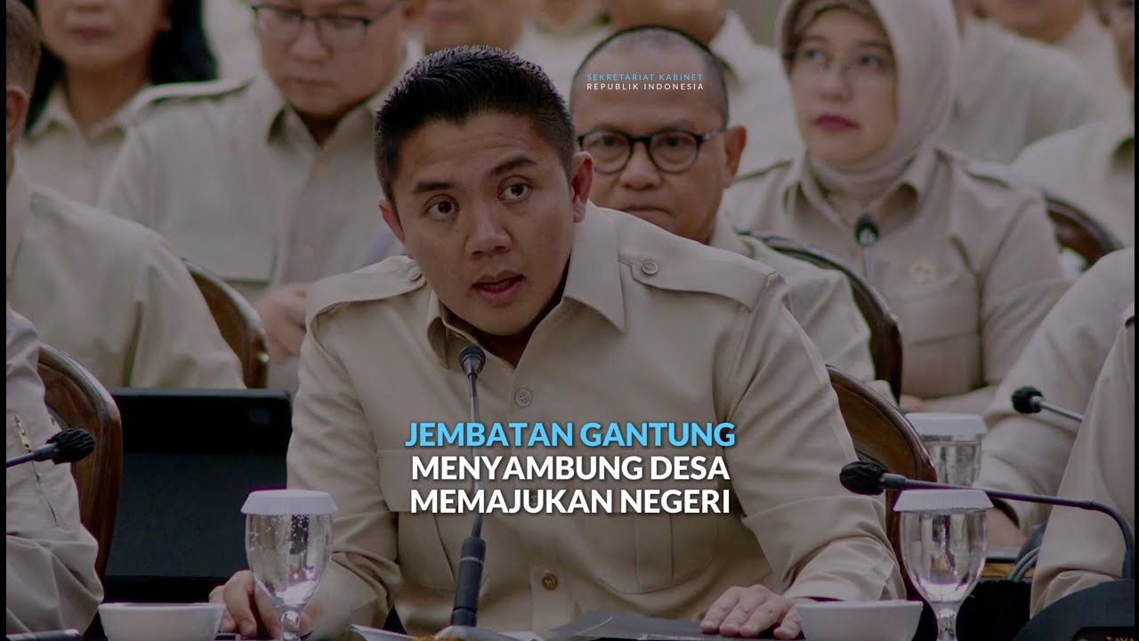 Jembatan Gantung, Menyambung Desa, Memajukan Negeri