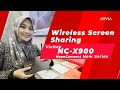 Wireless Screen Sharing Vivitek NCX 900 I Exhibition ISE 2023 Barcelona, Spain