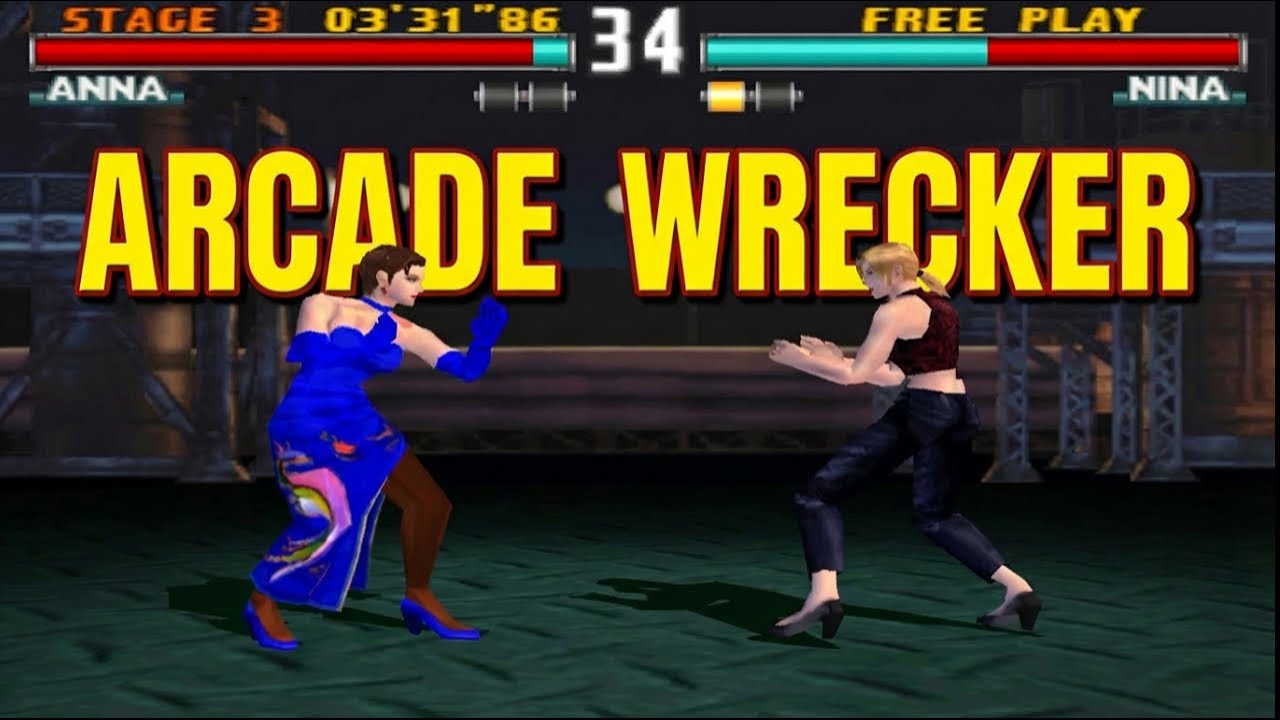 String Arcade. Hack Tekken 3 Anna's Deadly Strings – Arcade Mode Destruction 4K - YouTube