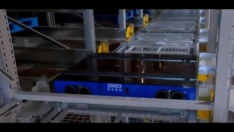 Zikoo 4 way 3D pallet shuttle ASRS system for pharmaceutical industry case