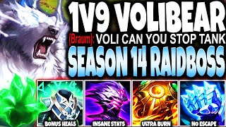 What it takes to STOP my Season 14 Volibear Build Guide? LITERALLY 2 TEAMS! - Volibear s14 Gameplay