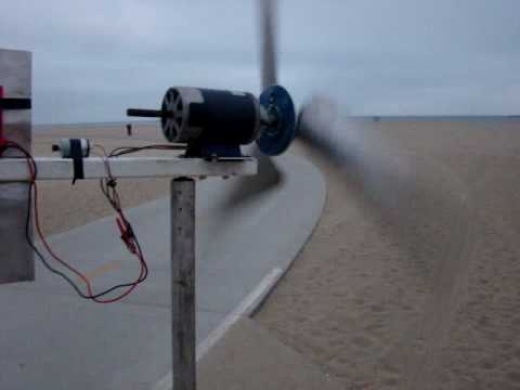 wind generator using Oscillating fan possibilities | FunnyCat.TV