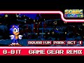 [8-Bit;SMS/GG]Aquarium Park Act 1 - Sonic Colors