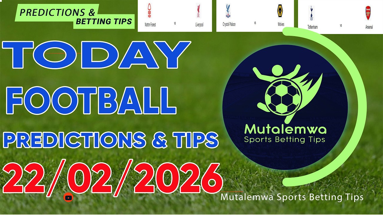 FOOTBALL PREDICTIONS TODAY 21/02/2026 PREDICTIONS TODAY|BETTING TIPS, 