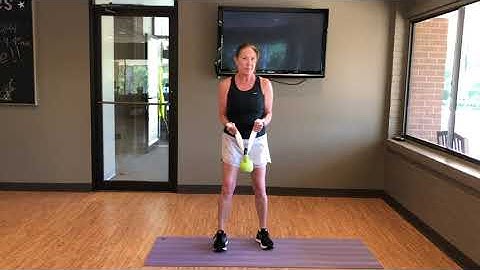 Towel Kettlebell Curl