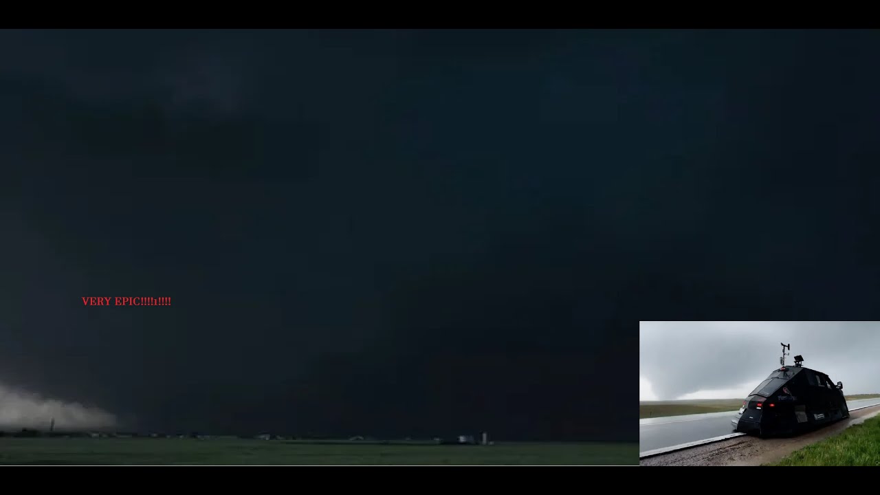 unedited footage of the biggest tornado ive seen in twisted - YouTube