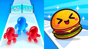 Join Blob Clash 3D vs Food Run 🔥 MAX LEVELS UNLOCKED! (2025 Update!)