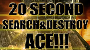 COD - MW3 20 Second Search & Destroy Ace!